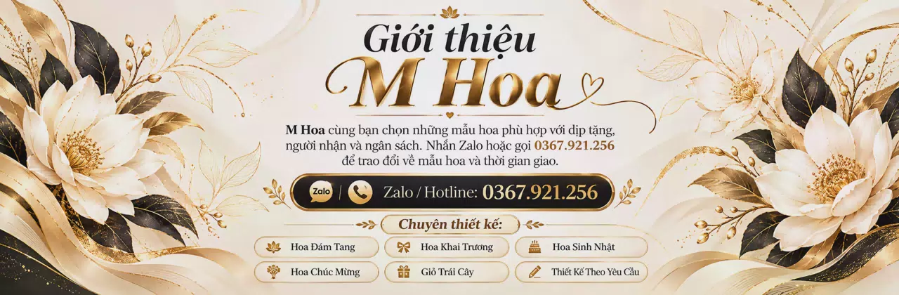 Ảnh bìa Shop hoa tươi Phường Đông Hoà Hồ Chí Minh - Hoa gửi trao, tình ở lại